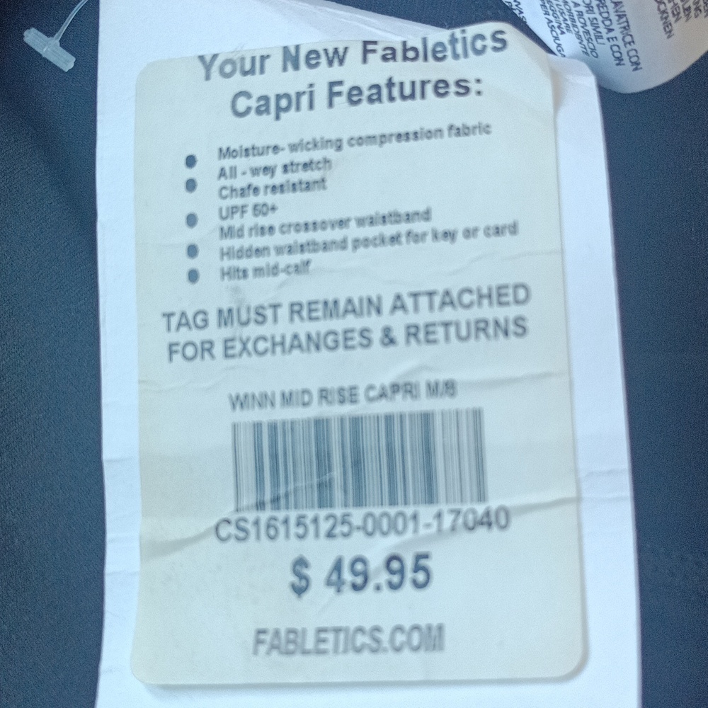 Fabletics Mid Rise Capri - Picture 8 of 11